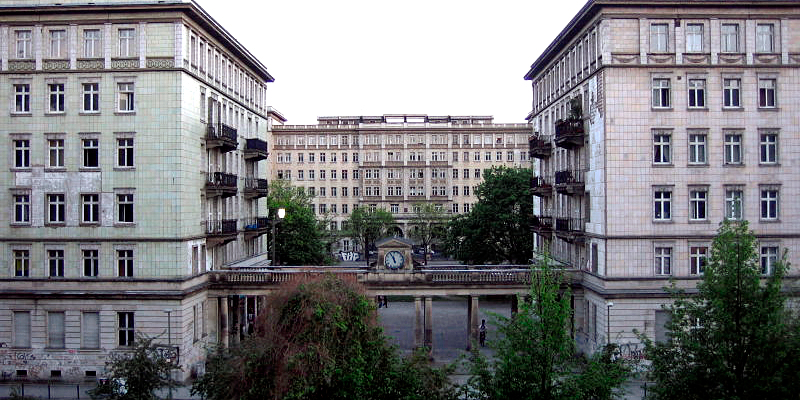 Block G der Stalinallee / Karl-Marx-Allee von Hans Hopp